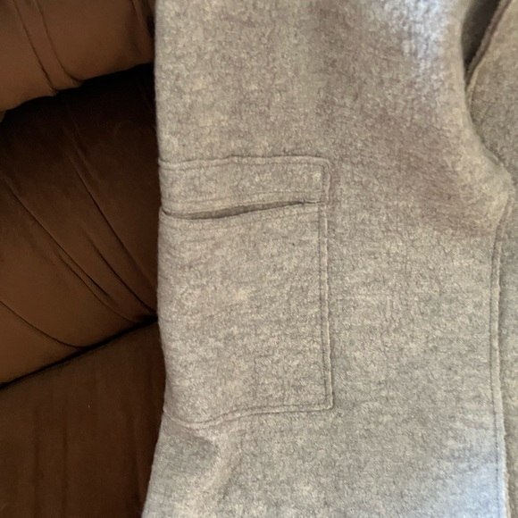 Zara Boiled Wool Coat - Picture 3 of 8